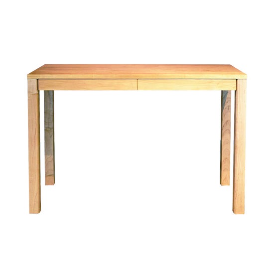 楽天市場】木と風 / 丸脚デスク - maple デスク 丸脚 引き出し付き