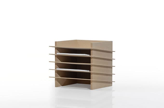 楽天市場】A4書類トレー 高さ900mm CRT-A4-TR-900 組み立て式 / Carta