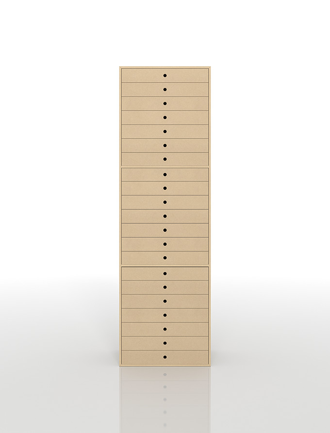 楽天市場】書類収納棚 A3 引き出し 木製 14段（書類棚 書類整理棚 書類 