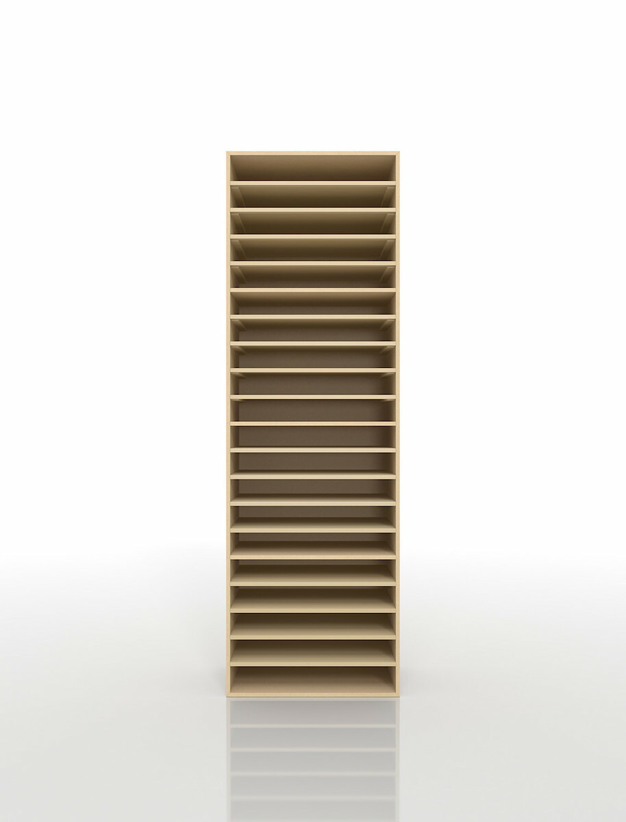 margherita Documents shelves A3 20 wooden （ document storage shelf