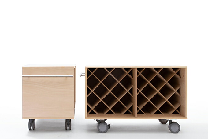 キャスター付き添い人 ブドウ酒納める手押し車 置き目手合い SCH-W Storage Cart 記憶装置手押し車 マルゲリータ （木製 ブドウ酒仕合わせ ブドウ酒木箱 民族大移動式）