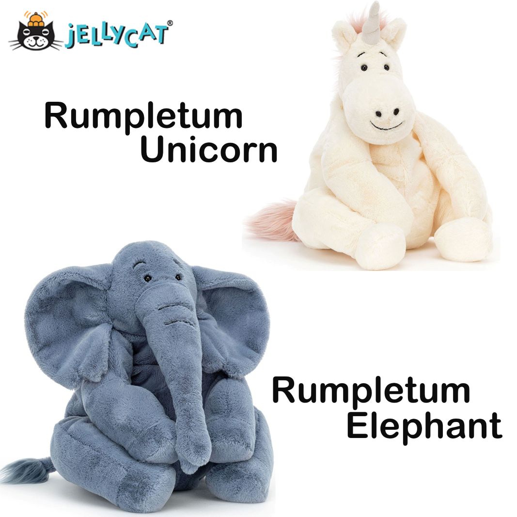 jellycat ジェリーキャット rumpletum ランプレタム正規輸入品 elephant ELEPHANT Unicorn ユニコーン ぞう ゾウ 象 ぬいぐるみ 柔らかい ふかふか 出産祝い 癒し ギフト かわいい 人気 27cm ふわふわ むっちりunicorn
