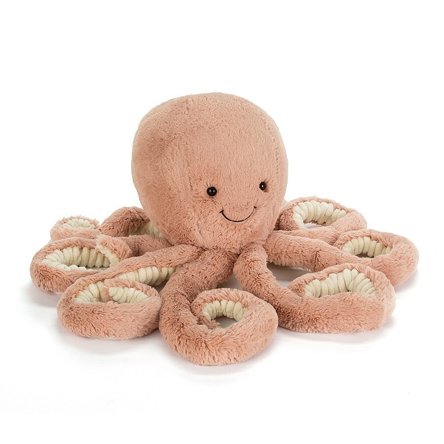 Jellycat ジェリーキャット 正規輸入品 たこ タコ オクトパス Odell Octopus Little 海の生き物 ぬいぐるみ 柔らかい 安心 安全 赤ちゃん ベビー 出産祝い ギフト 誕生日 贈り物 プレゼント 新生児 かわいい 人気 23cm リトル 子供 こども インテリア 雑貨 septicin Com