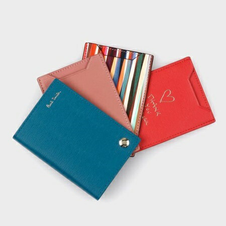 即納特典付き ポールスミス カードケース ストローグレインレザー ピボットカードケース ブルー Paul Smith 新品 Www Amir Org Rw