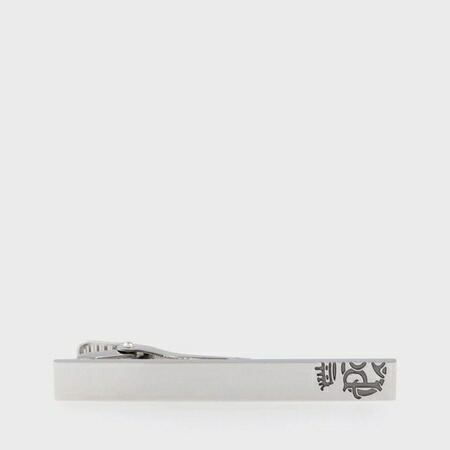 ポールスミス タイバー ハーフクレストロゴ シルバー Paul Smith