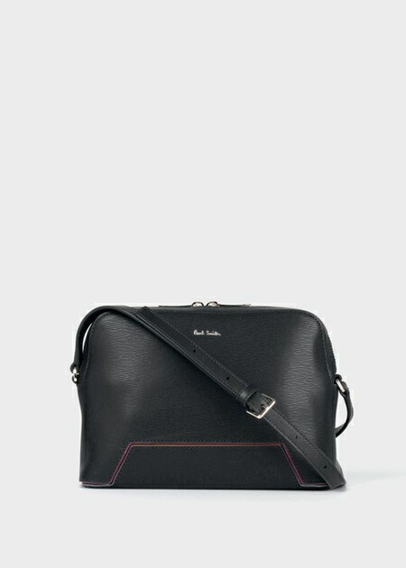 ポールスミス ショルダーバッグ スワールカラーライン ミニショルダー Paul ブラック Paul Smith Grand Loungeポールスミス 財布 バッグ バッグ メンズ レディース 送料無料 正規品 新品 ギフト 記念日 お祝い 入学祝 就職祝 クリスマス プレゼント