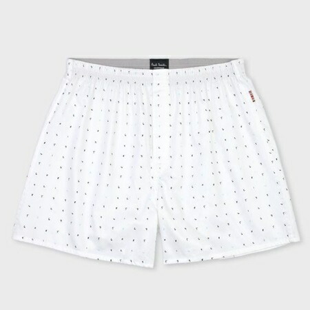 ポールスミス トランクス Mini Numbers ホワイト L Paul Smith