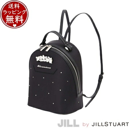 【無料ラッピング】 ジル バイ ジルスチュアート JILL by JILLSTUART バッグ デイパック リュック ビジューロイヤルバックパック ナイロンブラック ブランド 正規品 新品 ギフト プレゼント 人気 おすすめ 誕生日 記念日 クリスマス 送料無料｜Grand Lounge