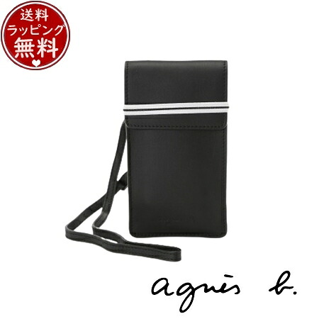 【無料ラッピング】 アニエスベー agnes b バッグ ショルダーバッグ ETUI フォンサコッシュ ブラック ブランド 正規品 新品 ギフト プレゼント 人気 おすすめ 誕生日 記念日 クリスマス 送料無料