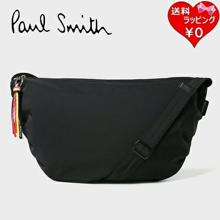 【無料ラッピング】 ポールスミス Paul Smith ショルダーバッグ PSライトポリエステル ブラック ブランド 正規品 新品 ギフト プレゼント 人気 おすすめ 誕生日 記念日 クリスマス 送料無料