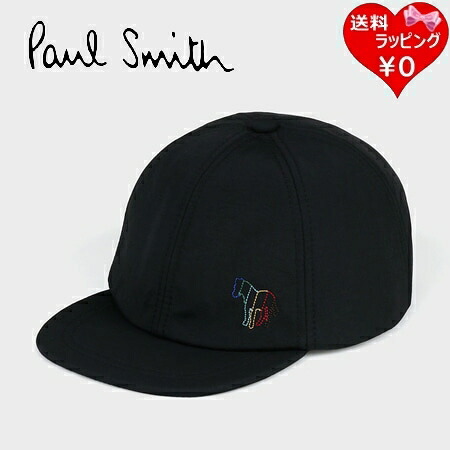 【無料ラッピング】 ポールスミス Paul Smith 帽子 キャップ Broad Zebra ブラック 送料無料