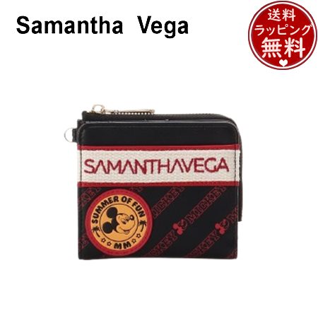 【無料ラッピング】 サマンサベガ Samantha Vega ミッキーマウス＆フレンズ 折札入れ ミッキーマウス ブランド名 置き目品 新品 差し上げ物 差し上げ物 一般受け おすすめ 生まれ落ちる日 祝する日 クリスマス 貨物輸送無料 レディース財布-財布・ケース