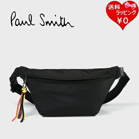 【無料ラッピング】 ポールスミス Paul Smith ボディバッグ PSライトポリエステル ウエストバッグ 軽量 ブラック ブランド 正規品 新品 ギフト プレゼント 人気 おすすめ 誕生日 記念日 クリスマス 送料無料｜Grand Lounge