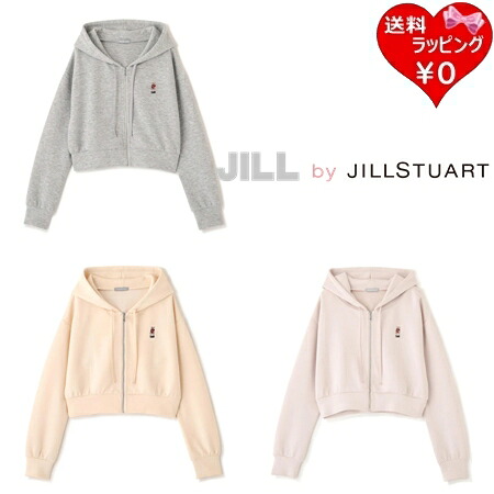 【SALE】 【無料ラッピング】 内鰓 バイ 内鰓スチュアート JILL by JILLSTUART パーカー BEAR続きもの ワンポイント刺しゅうパーカー レディース ブランド名 定め事品 新品 差し上げ物 差し上げ物 一般受け おすすめ 生まれ落ちる日 祝する日 クリスマス 貨物輸送無料