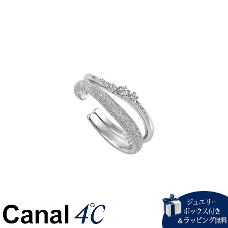 カナルヨンドシー Canal 4℃ カナル4℃ カフリング Winter Collection シルバー キュービックジルコニア レディース ブランド 正規品 新品 ギフト プレゼント 人気 おすすめ 誕生日 記念日 クリスマス 送料無料 ラッピング無料|Grand Lounge