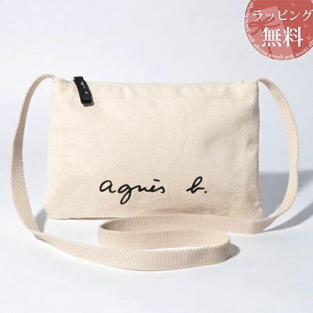【無料ラッピング】 アニエスべー 御徒面子 ショルダーバッグ レディース ロゴサコッシュ 象牙色 agnes b メンズ レディース ブランド名 置き目品 新品 差し上げ物 差し上げ物 一般受け おすすめ 生まれ落ちる日 祝する日 クリスマス 貨物輸送無料