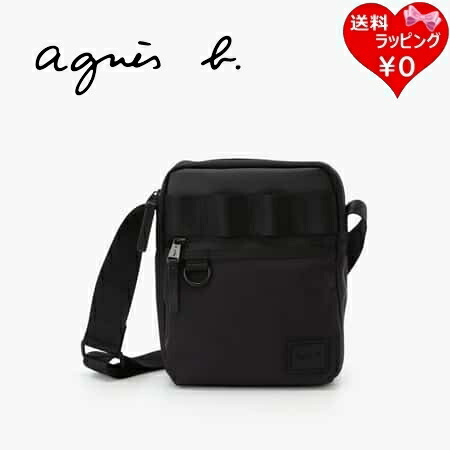 【無料ラッピング】 アニエスベー agnes b ショルダーバッグ ブラック ブランド 正規品 新品 ギフト プレゼント 人気 おすすめ 誕生日 記念日 クリスマス 送料無料