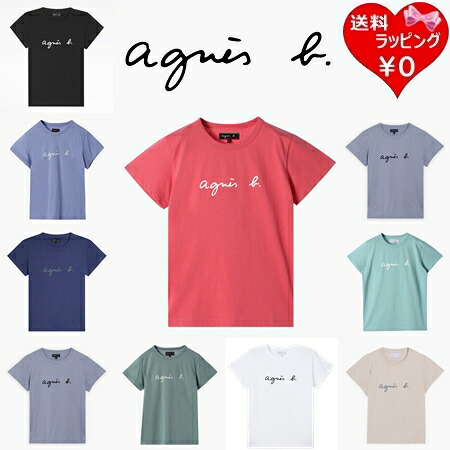 【無料ラッピング】 アニエスベー agnes b ティーシャツ 綿織物 レディース 半袖 綿100% ブランド名 置き目品 新品 差し上げ物 差し上げ物 一般受け おすすめ 生まれ落ちる日 祝する日 クリスマス 貨物輸送無料 Tシャツ・カットソー-レディースファッション