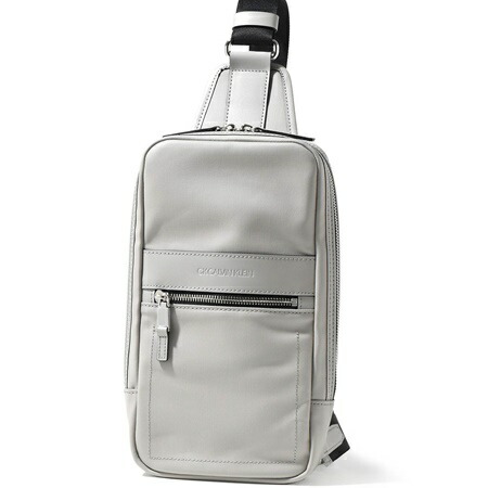 【期間限定サマンサミニバッグつき】カルバンクラインCalvinKleinボディバッグレジスタワンショルダーバッググレー