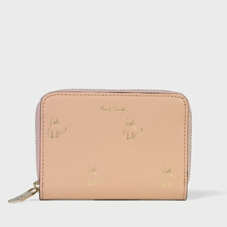 【即納】【無料ラッピング】 ポールスミス パスケース キャットドゥードゥル コインパスケース ピンク Paul Smith メンズ レディース ブランド 正規品 新品 ギフト プレゼント 人気 おすすめ 誕生日 記念日 クリスマス 送料無料 14,091円