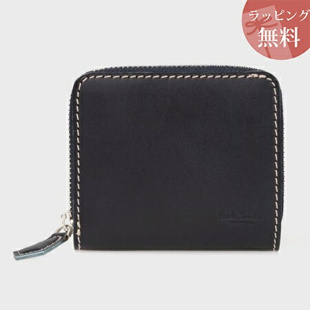 代引き手数料無料 ポールスミス 財布 折財布 メンズ Pcステアレザー 2つ折り財布 ネイビー Paul Smith Grand Lounge オープニング大放出セール Cverano Edu Ec
