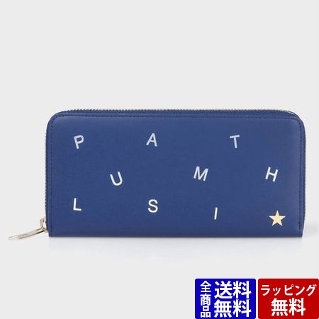 メンズ Smith Grand 春新作の 記念日 レターズ お祝い プレゼント レディース 就職祝 ポール スミス ポールスミス メンズ 財布 財布 送料無料 ポール スミス 正規品 レターズ ポールスミス 長財布 入学祝 ラウンドジップ長財布 ブルー クリスマス