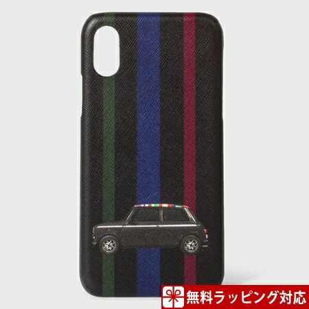 好評 ポールスミス スマホケース Mini ストライプ プリント Iphoneケース Iphonex Xs ブラック Paul Smith 格安 Atsu Edu Ge