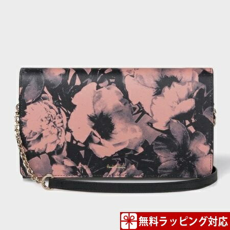 ピンク バッグ ハーフトーンフローラルプリント 記念日 財布 ケース Paul ピンク レディース ハーフトーンフローラルプリント Smith Grand 長財布 ウォレットポーチ メンズ 財布 プレゼント ポールスミス ギフト レディース Loungeポールスミス 就職祝 正規品 送料無料