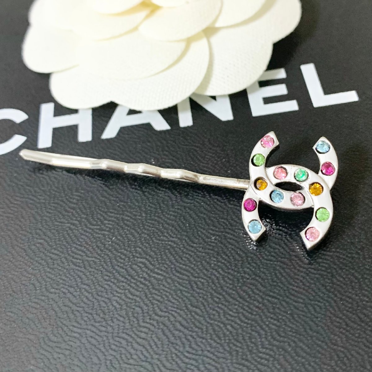 楽天市場】CHANEL シャネル ココマーク CCマーク ロゴ ヘアピン