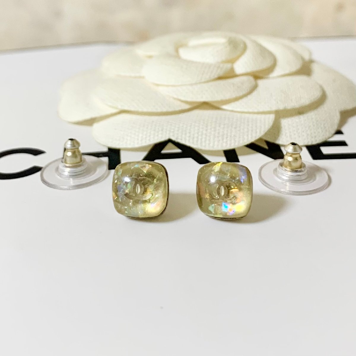 シャネル CHANEL ホログラム ピアス 箱付き 楽天市場】【ジュエリー】CHANEL シャネル ココマーク