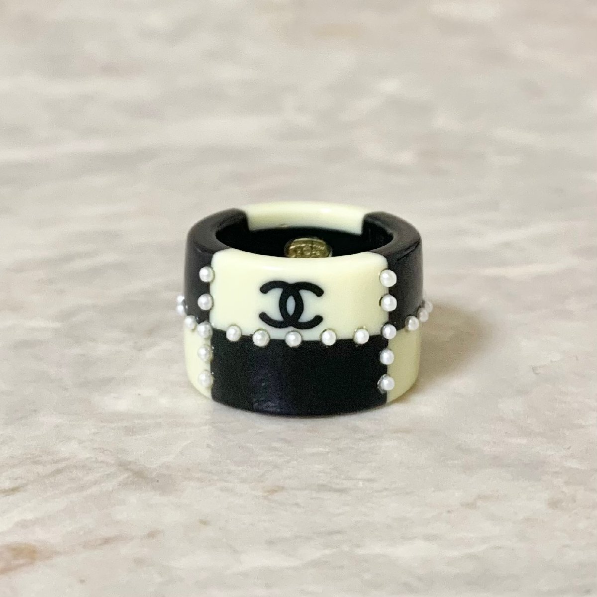 楽天市場】【動画有 13号】シャネル CHANEL クローバー リング