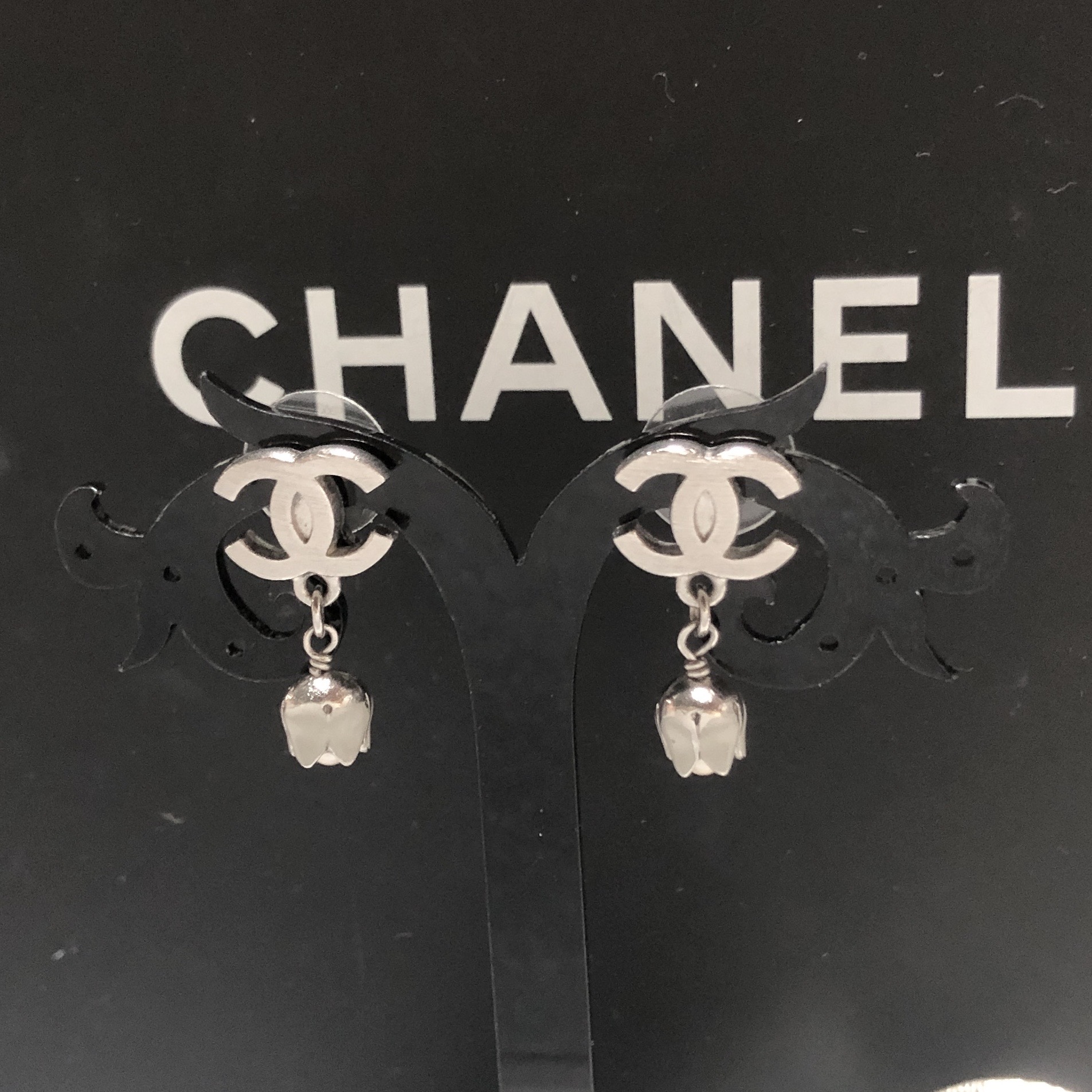 楽天市場】CHANEL シャネル ピアス ココマーク キューブ