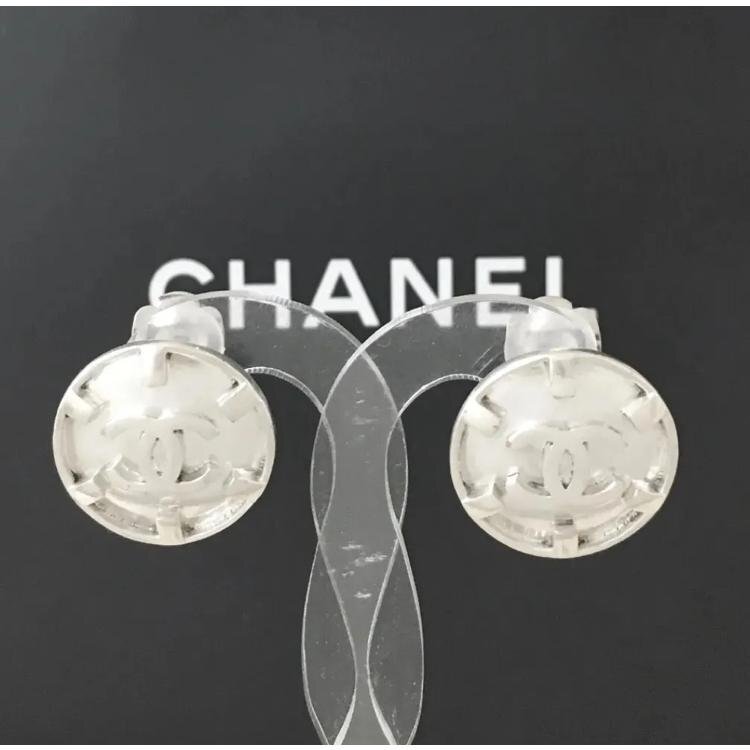 楽天市場】シャネル ローラースケート イヤリング メタル ストラス