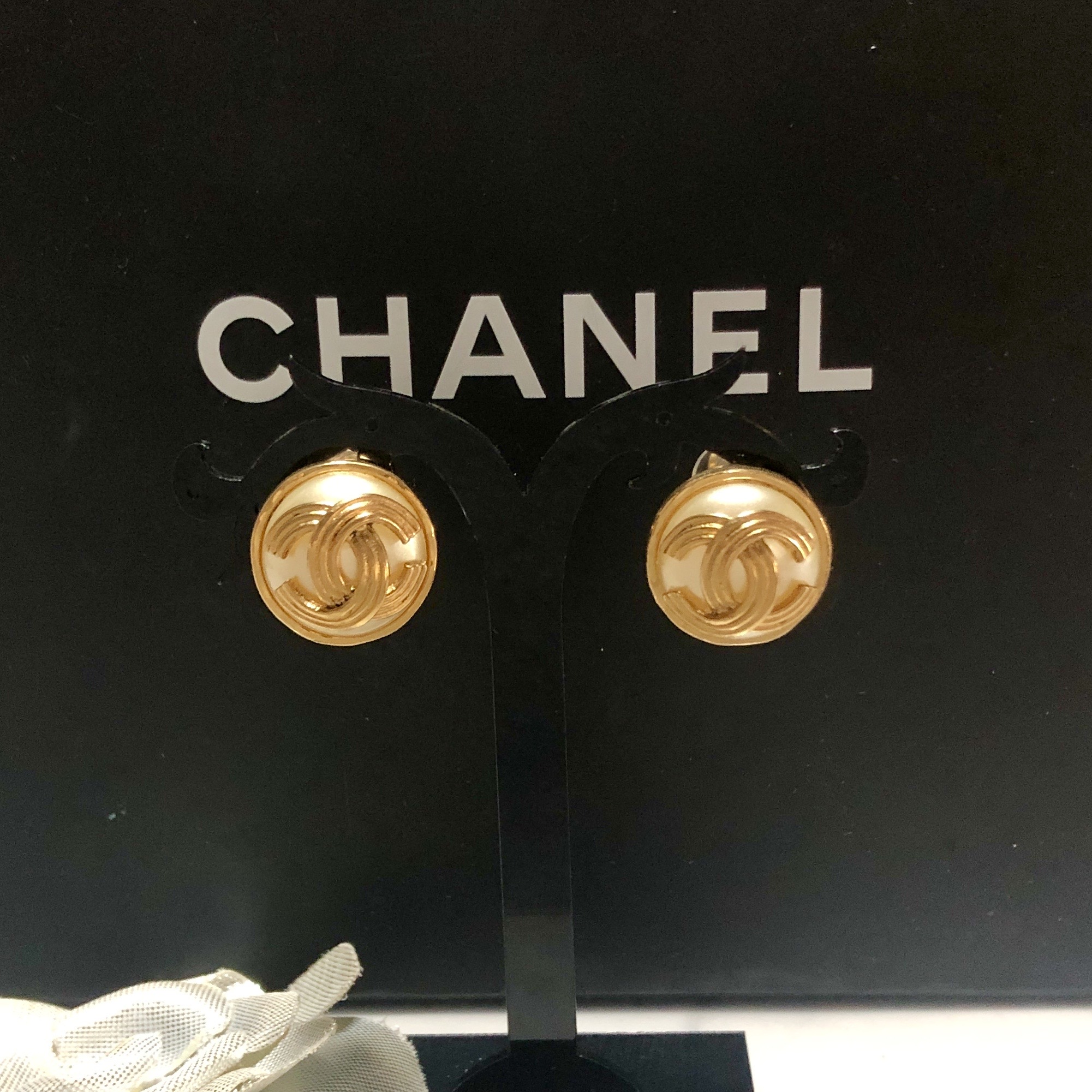 楽天市場】CHANEL シャネル イヤリング ココマーク パール 真珠 