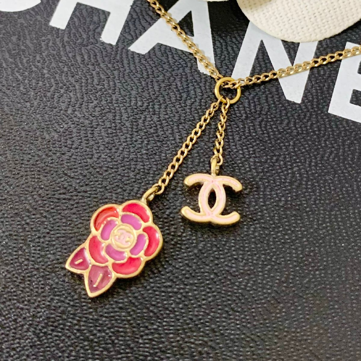 CHANEL ロゴ ネックレス 花モチーフ 楽天市場】【ジュエリー】CHANEL シャネル カメリア ココマーク