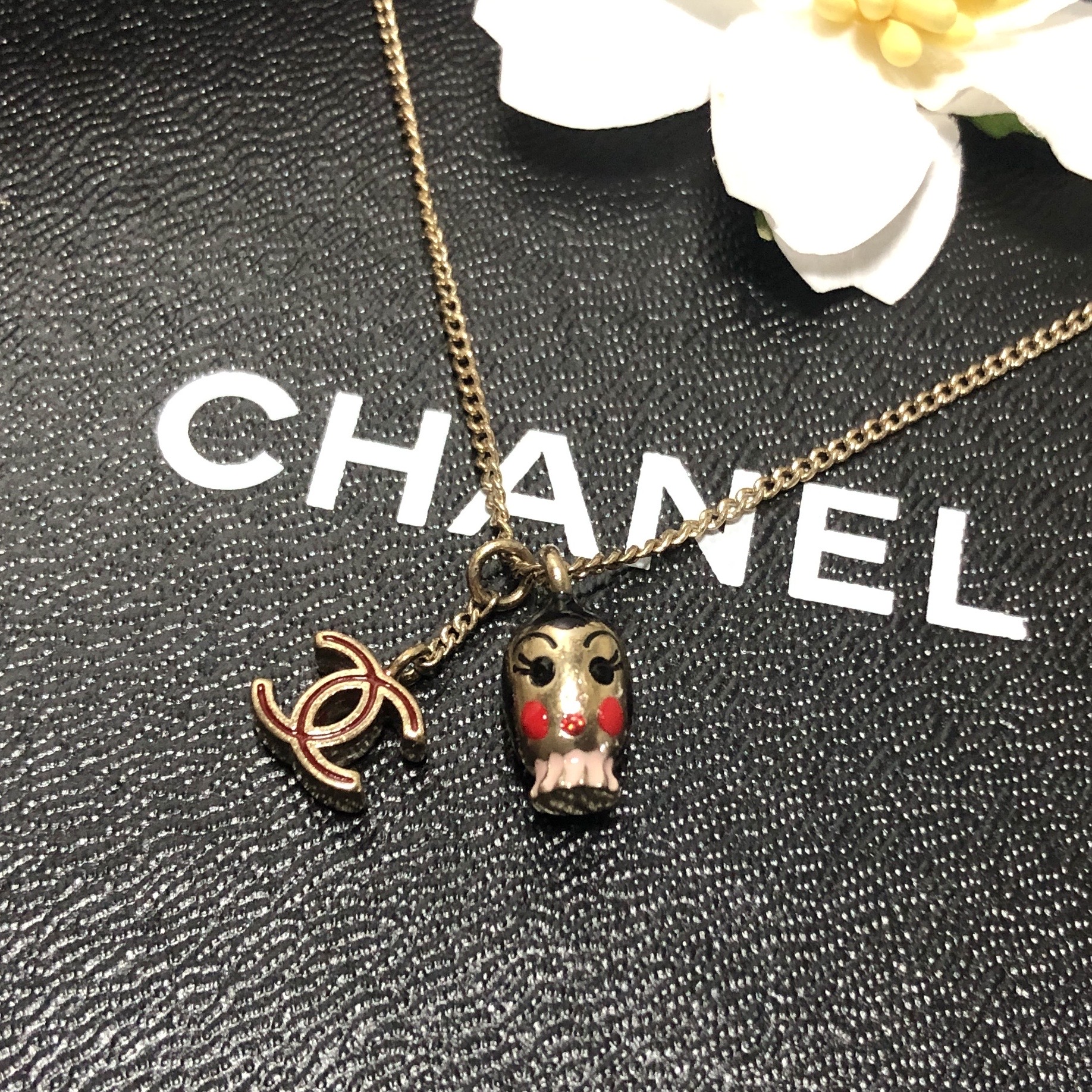 楽天市場】シャネル CHANEL レア！ネックレス ココマーク ドールヘッド