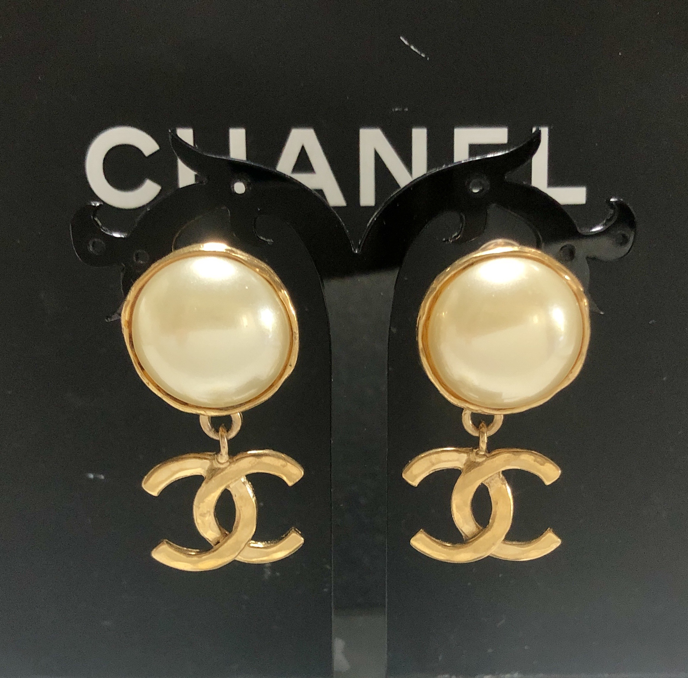 楽天市場】CHANEL シャネル Coco Mark Earrings ココマーク