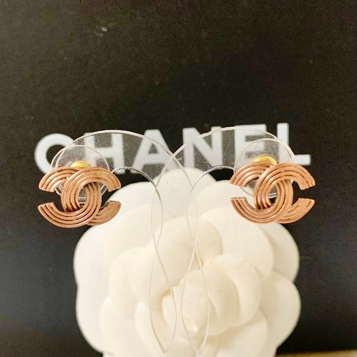 楽天市場】シャネル CHANEL ピアス マトラッセ ココクラッシュ