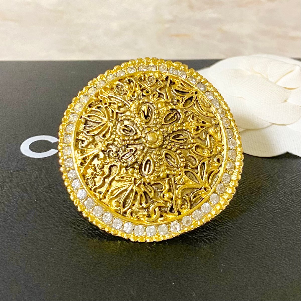 楽天市場】シャネル ブローチ ライオンモチーフ ココマーク