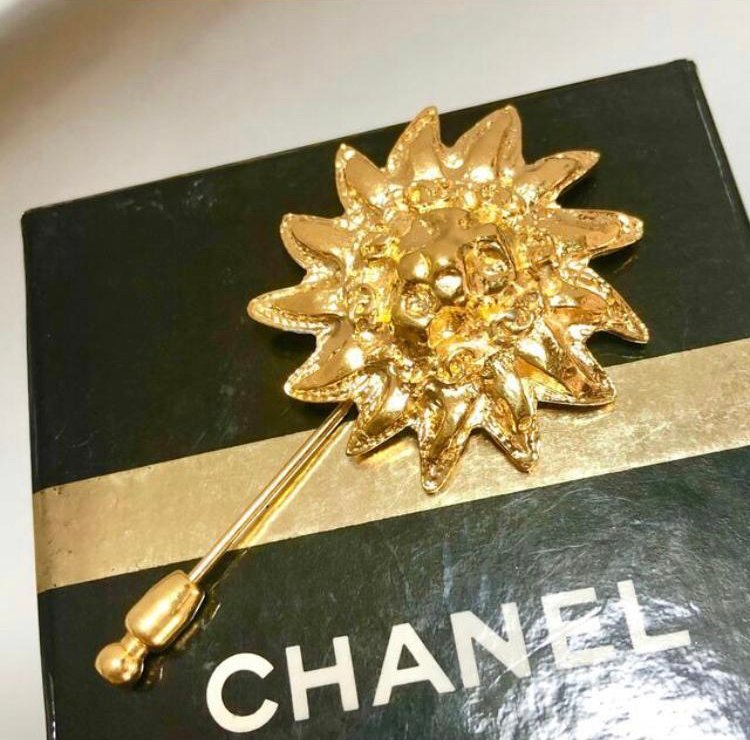 CHANEL 獅子 ライオン モチーフ ブローチ ゴールド GP 刻印 楽天市場】シャネル ブローチ ライオンモチーフ ココマーク