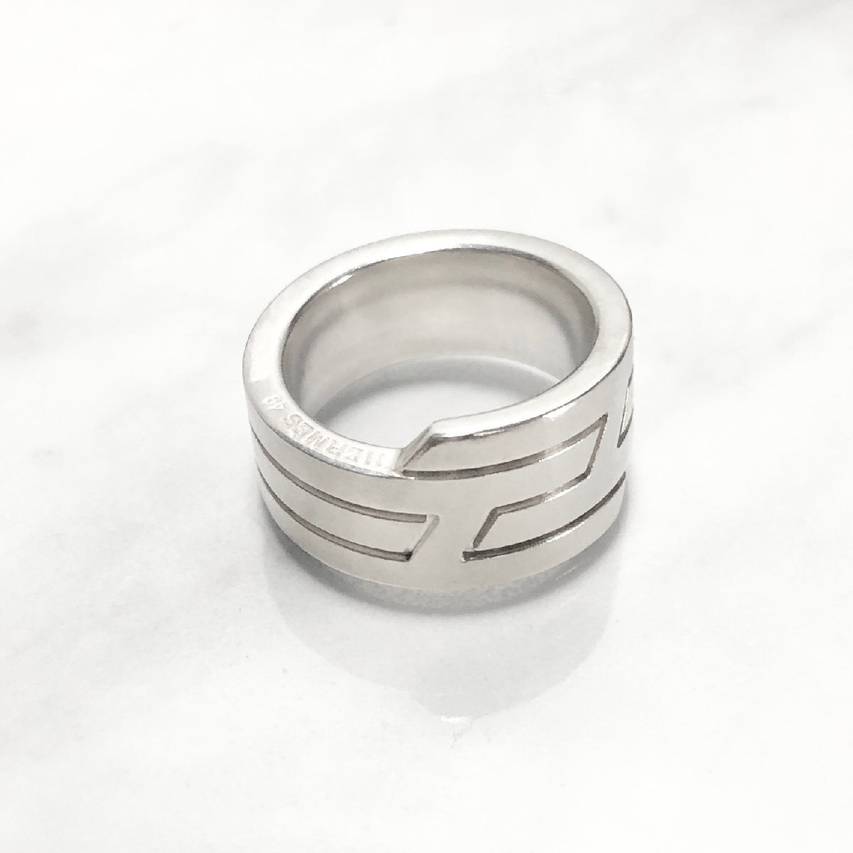 楽天市場】エルメス HERMES イタリーク リング Ag 925 シルバー