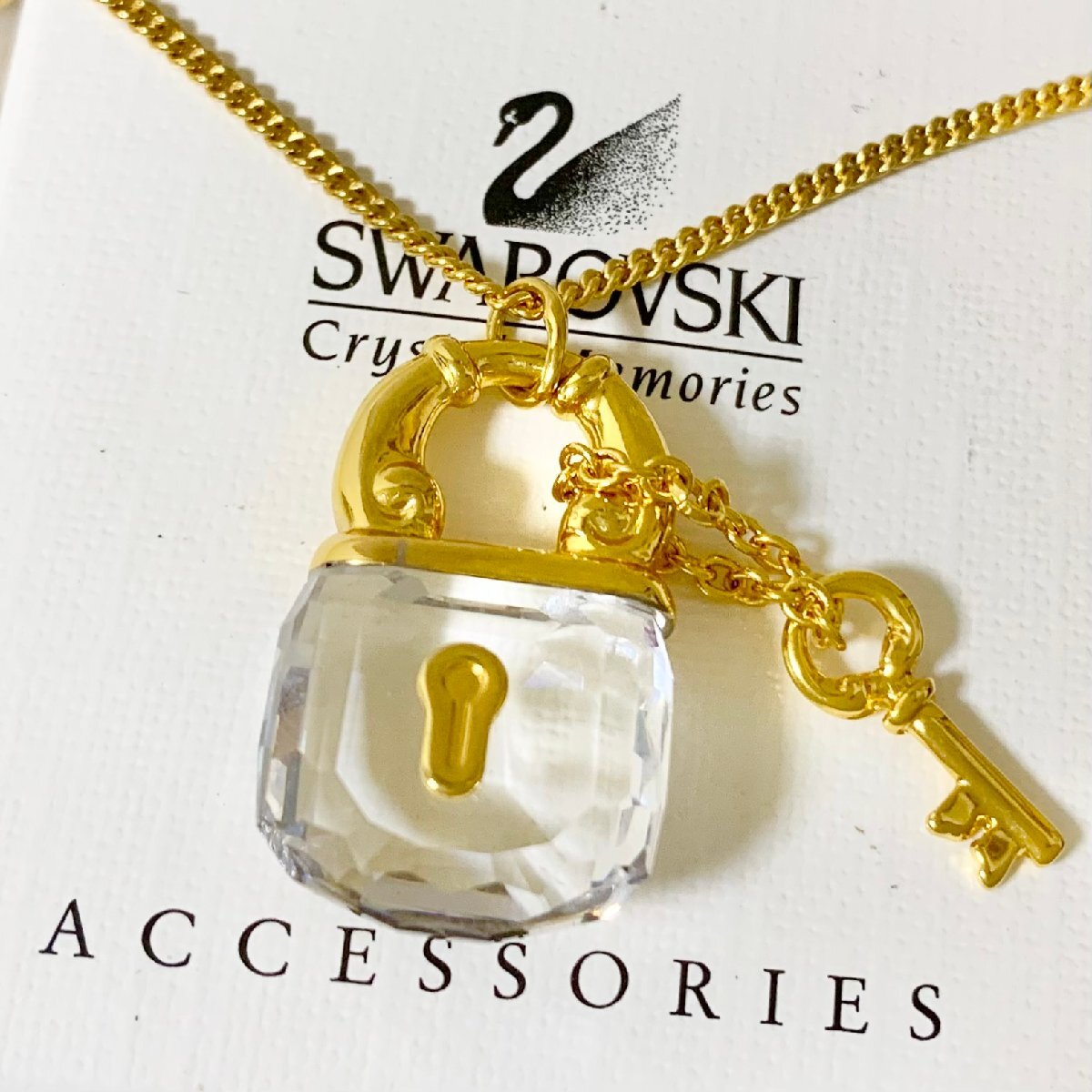 楽天市場】SWAROVSKI スワロフスキー キー ネックレス