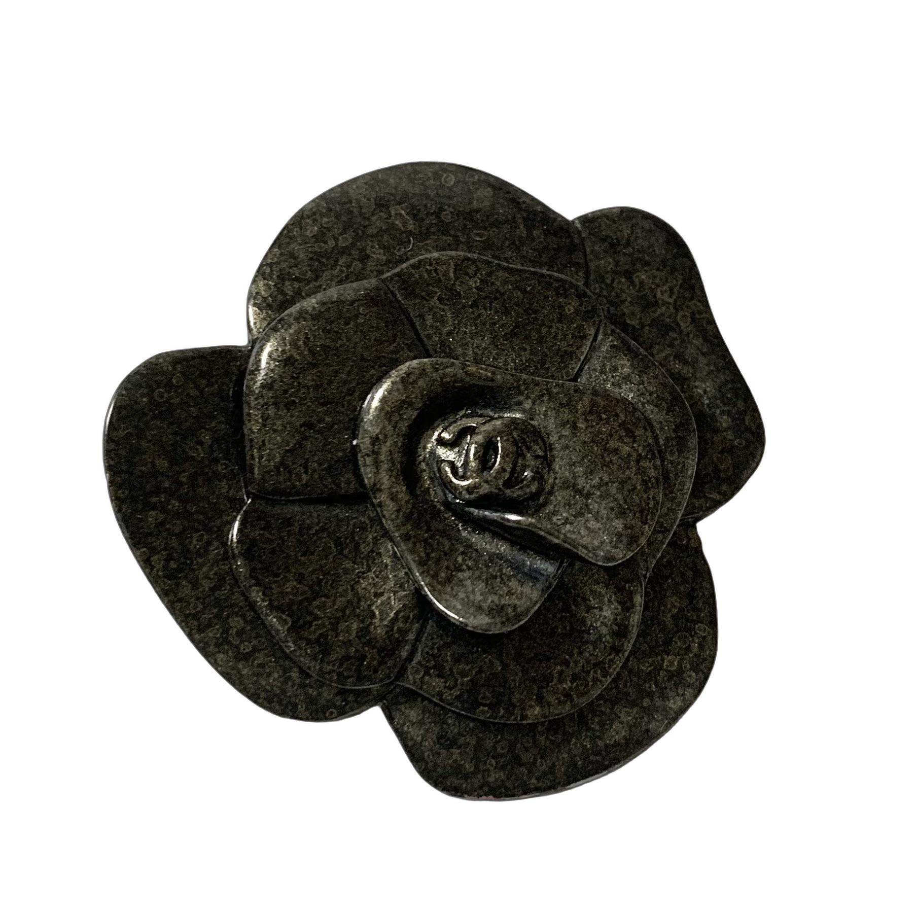 楽天市場】CHANEL シャネル 花モチーフ カメリア 黒 ブラック