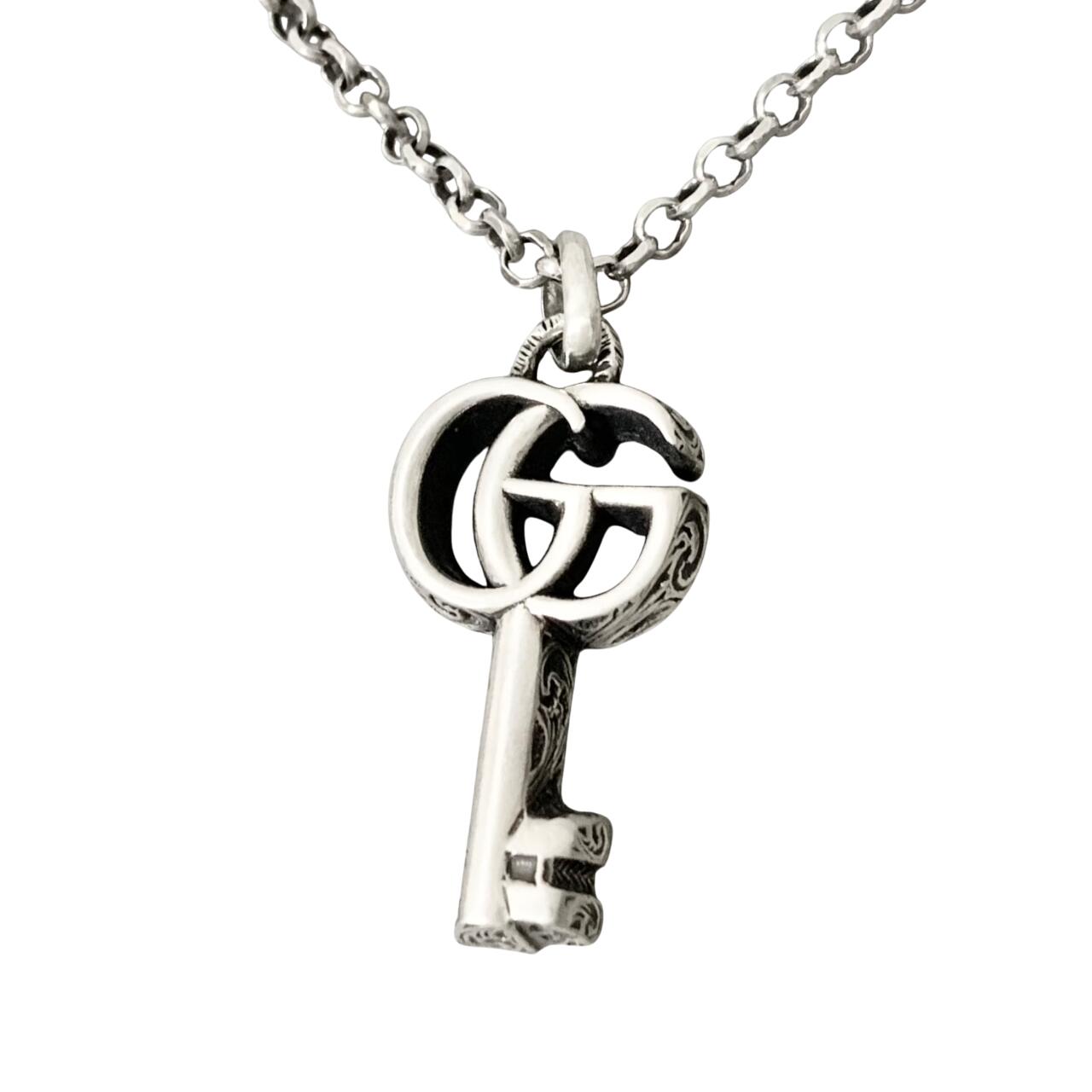 楽天市場】【美品】グッチ【GUCCI】クリスタル付き ダブルG キー