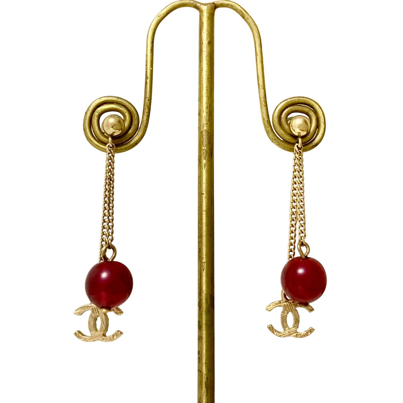 楽天市場】シャネル ピアス CHANEL ピアス CCマーク ストライプ柄