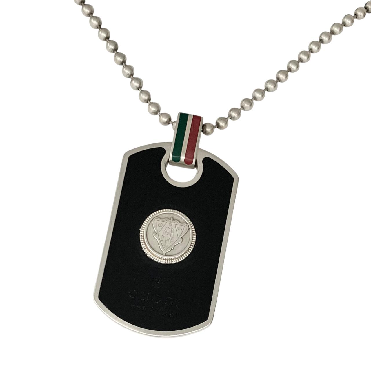 楽天市場】GUCCI グッチ ドッグタグ プレート ペンダントトップ メンズ