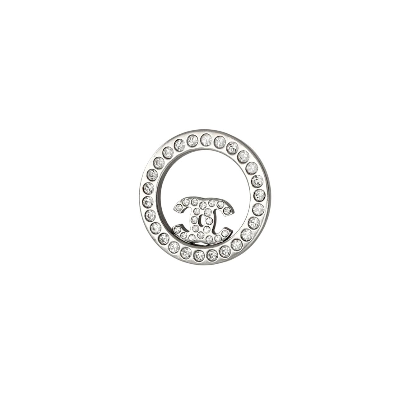 楽天市場】CHANEL シャネル CCマーク ラインストーン ピアス ゴールド