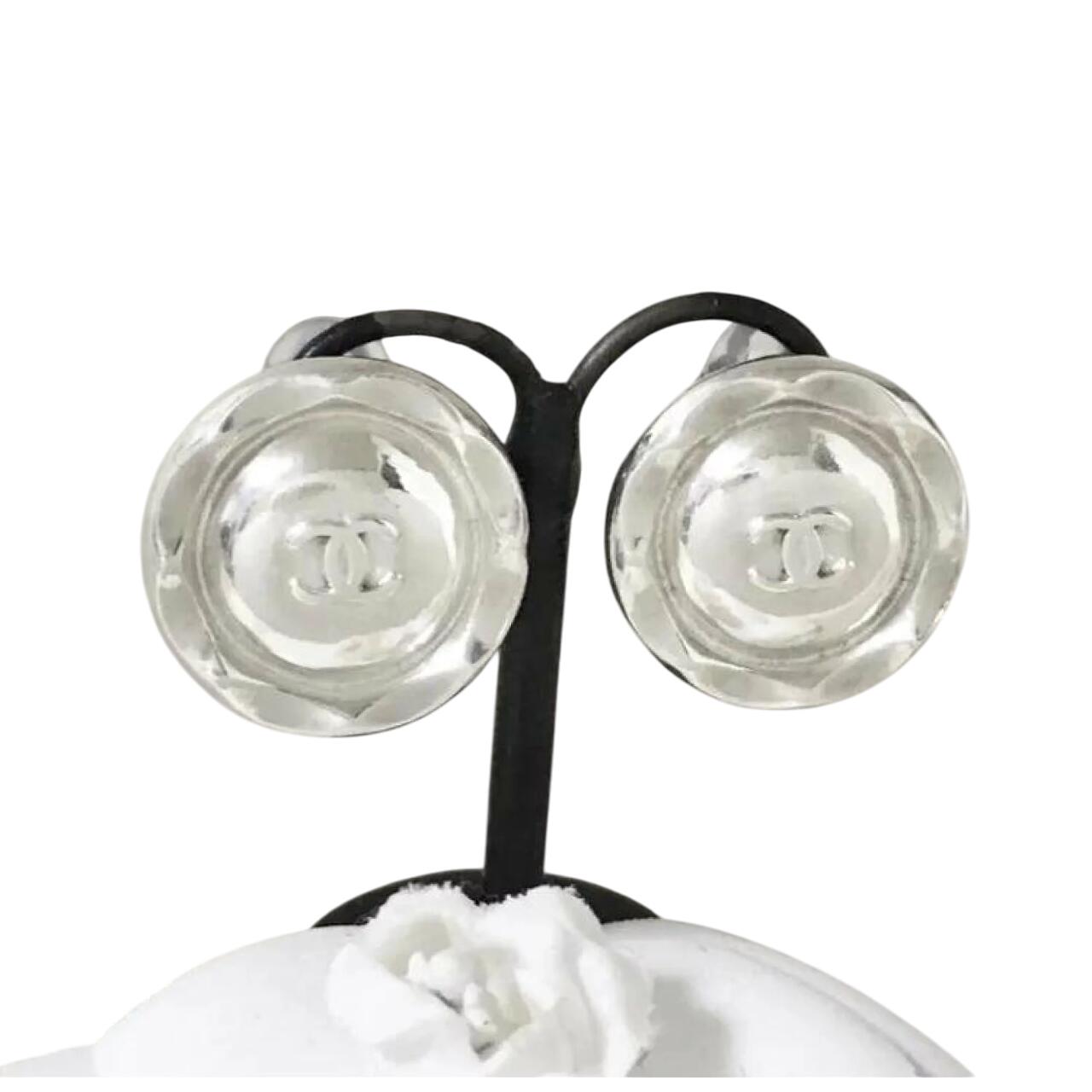 CHANEL シャネル イヤリング 96A ココマーク シルバー 銀 チェーン ロゴ COCO 【中古】｜BrandJewelry マリクルーズ