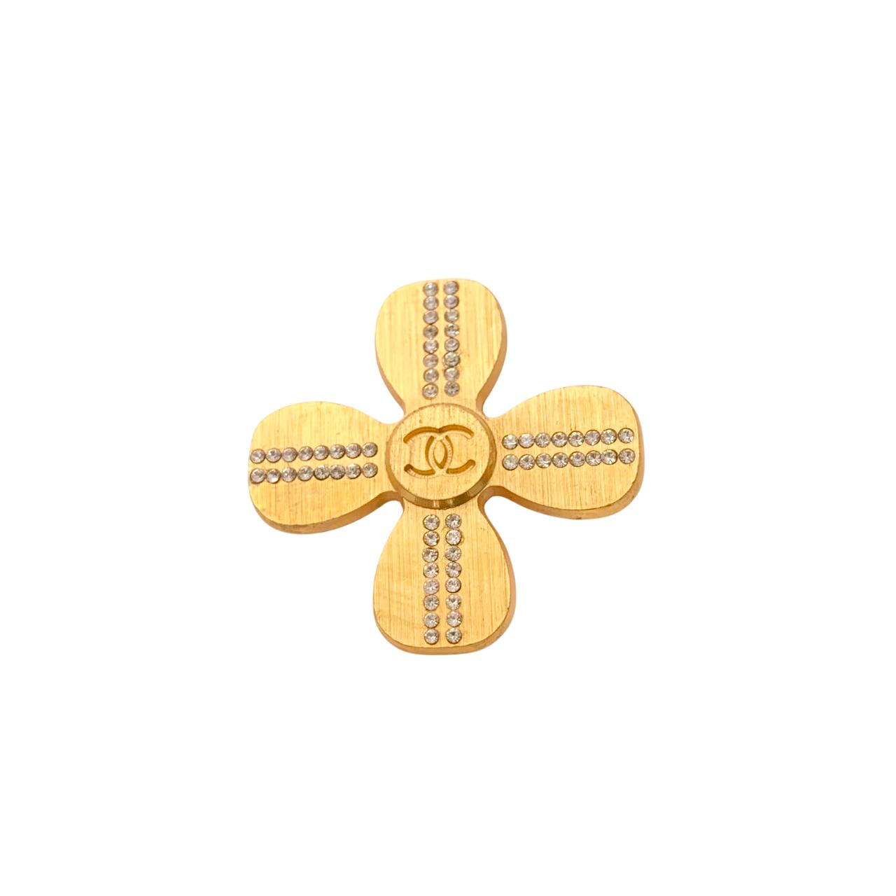 楽天市場】シャネル CHANEL ブローチ ココマーク クローバーモチーフ