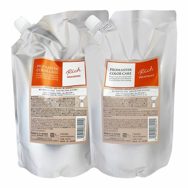 楽天市場】ホーユー プロマスター カラーケア リッチ シャンプー +